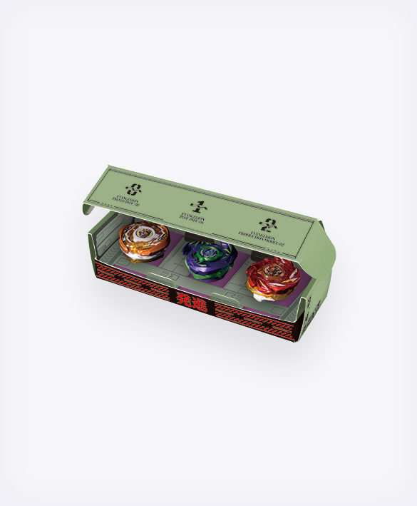 《新世紀福音戰士》×《BEYBLADE X戰鬥陀螺X》聯名