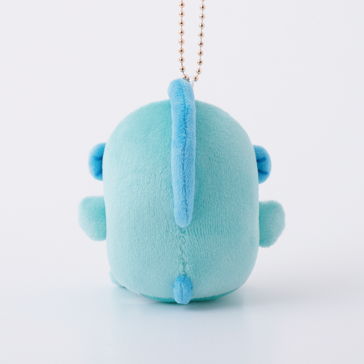 《Sanrio 三麗鷗》人魚漢頓「盲抽絨毛吊飾」經典厭世表情款 背面