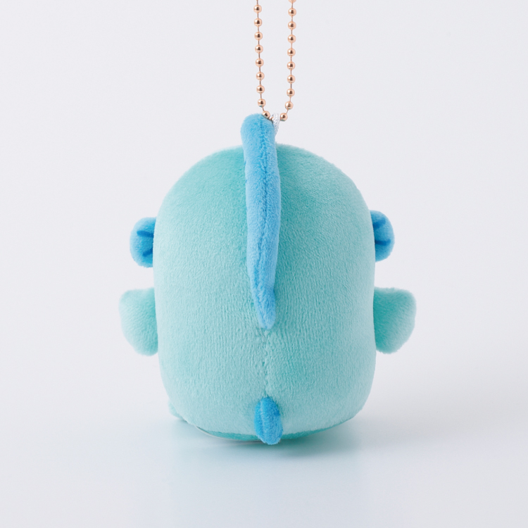 《Sanrio 三麗鷗》人魚漢頓「盲抽絨毛吊飾」蝴蝶結款 背面