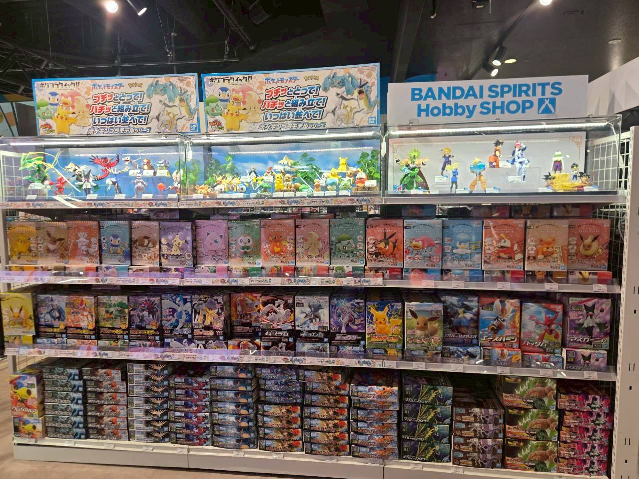 BANDAI NAMCO Cross Store 東京「BANDAI SPIRITS Hobby SHOP」寶可夢組裝模型系列