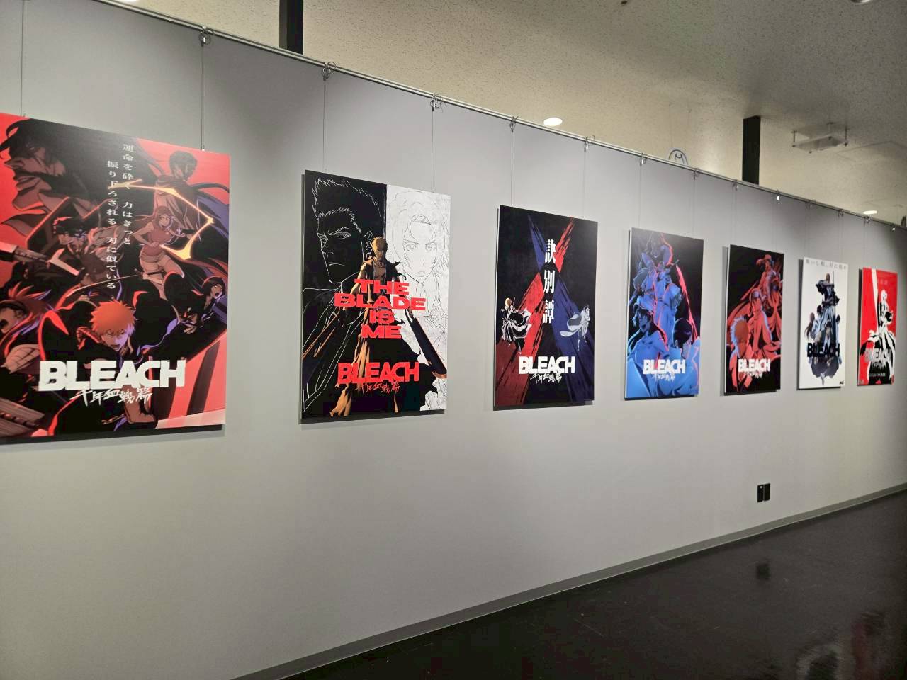 池袋太陽城「BLEACH WORLD」死神快閃店 動漫歷年主視覺強