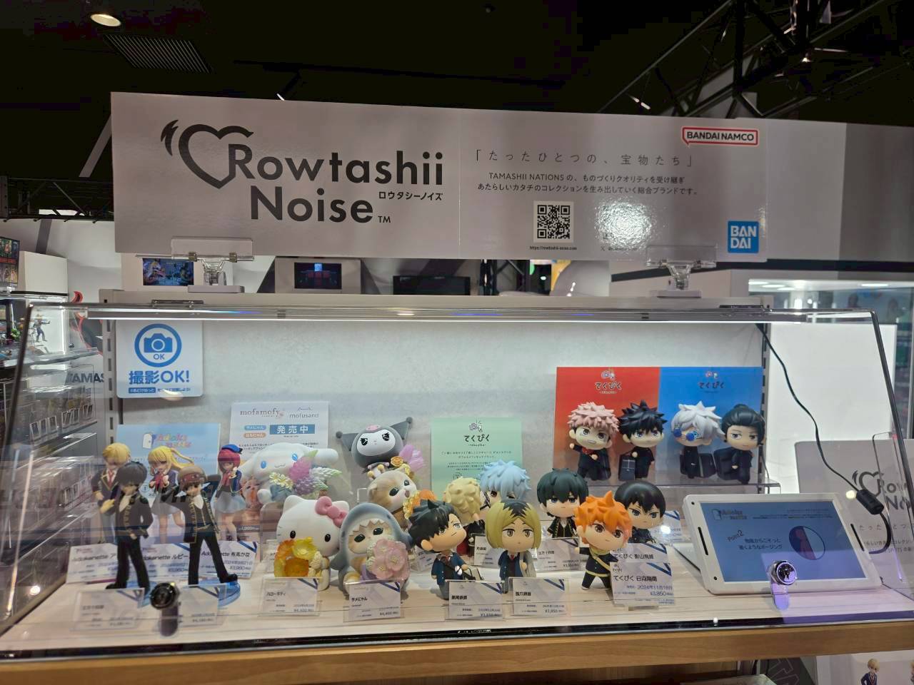 BANDAI NAMCO Cross Store 東京「BANDAI SPIRITS Hobby SHOP」 Rowtashii Noise 系列角色公仔