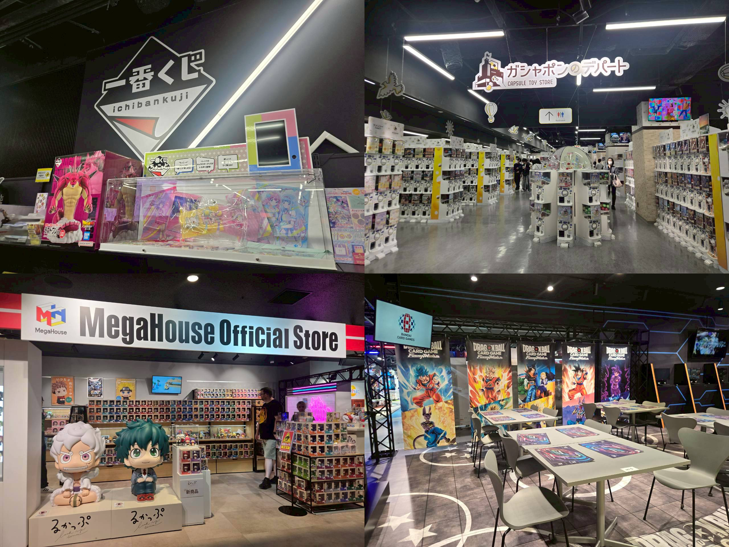 Sunshine City 池袋太陽城必逛攻略|萬代南夢宮「一番賞」、「全球規模最大扭蛋」、「動漫模型公仔系列」、「卡牌對戰」一次玩透透!