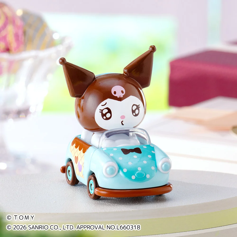 《TOMICA小汽車 &times; Sanrio三麗鷗》夢幻聯名第二彈 Kuromi 酷洛米款