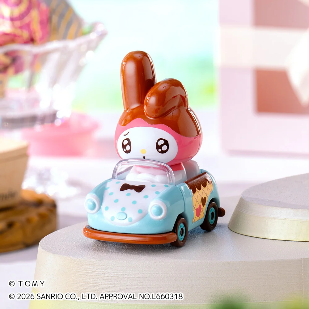 《TOMICA小汽車 &times; Sanrio三麗鷗》夢幻聯名第二彈 My Melody 美樂蒂款