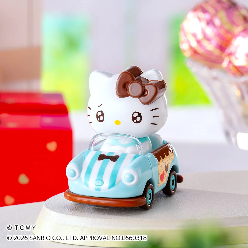 《TOMICA小汽車 &times; Sanrio三麗鷗》夢幻聯名第二彈 Hello Kitty款