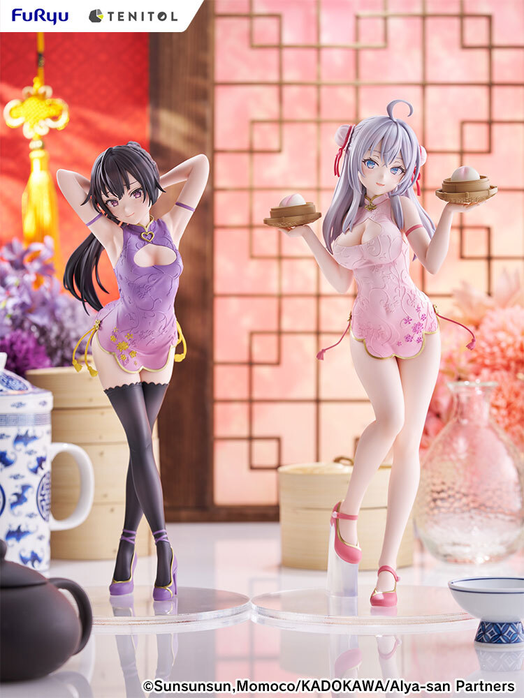 《不時輕聲地以俄語遮羞的鄰座艾莉同學》 TENITOL TALL 中國旗袍 Ver. 系列