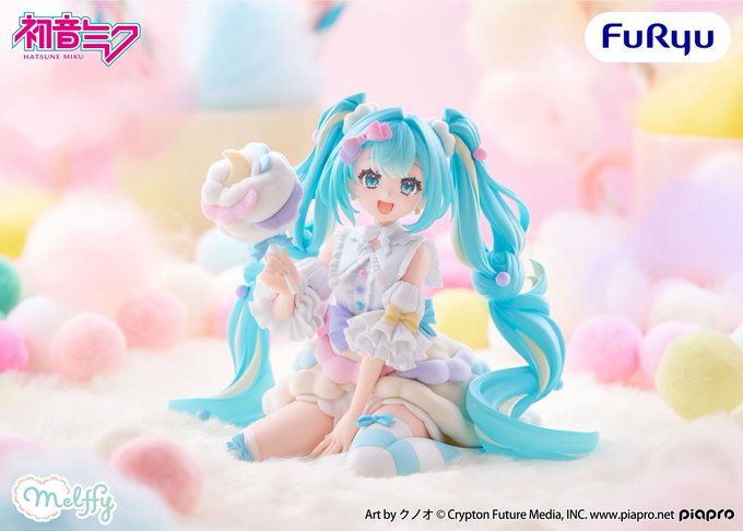 FuRyu《初音未來》夢幻「melffy × Cotton Candy 棉花糖」