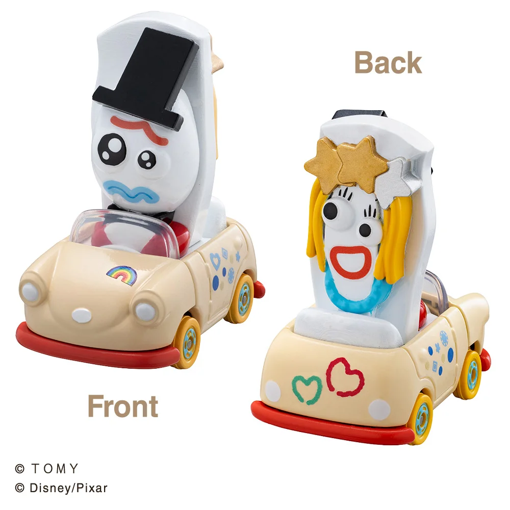 《TOMICA小汽車 × 玩具總動員5》Forky & Karen 叉奇&凱倫款