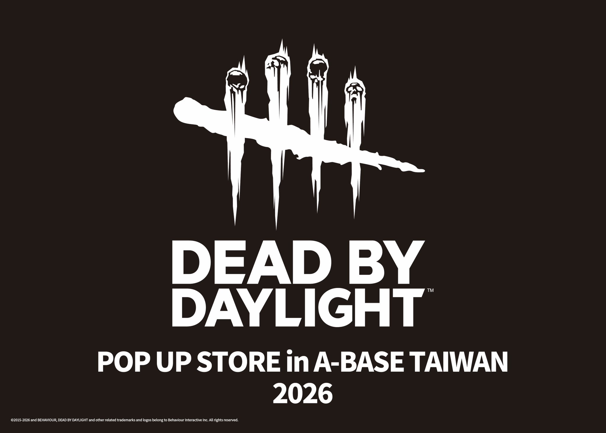 生存恐怖遊戲《DEAD BY DAYLIGHT 黎明死線》快閃店 6/12 西門町A-BASE正式開幕！人氣殺手與倖存者周邊一次收藏