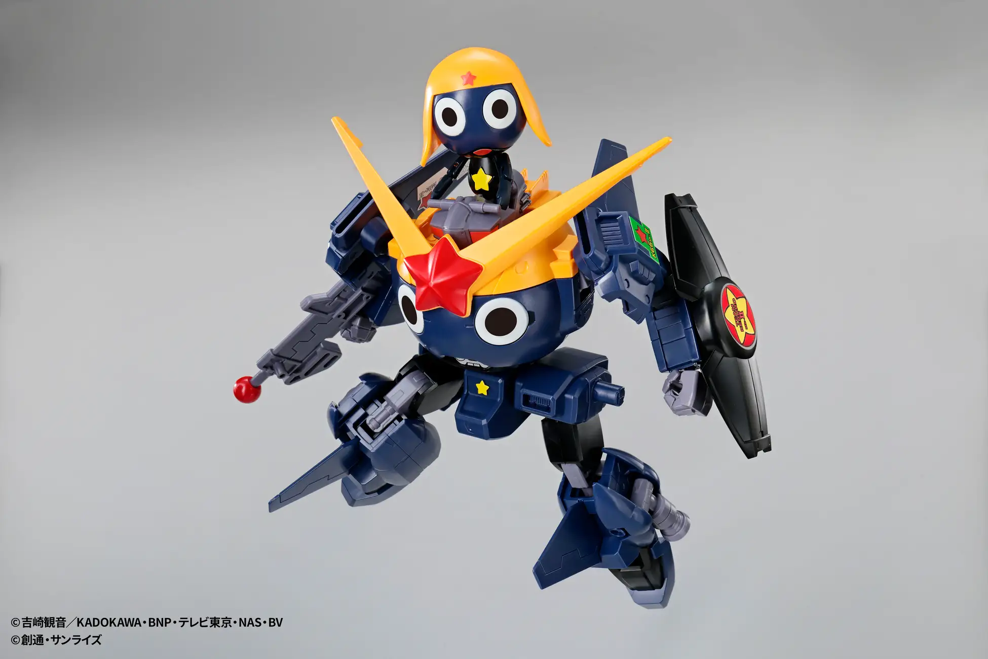 《Keroro軍曹 x 機動戰士鋼彈》聯名「Keroro Robo MK-II Titans Color」全日本最速開賣!