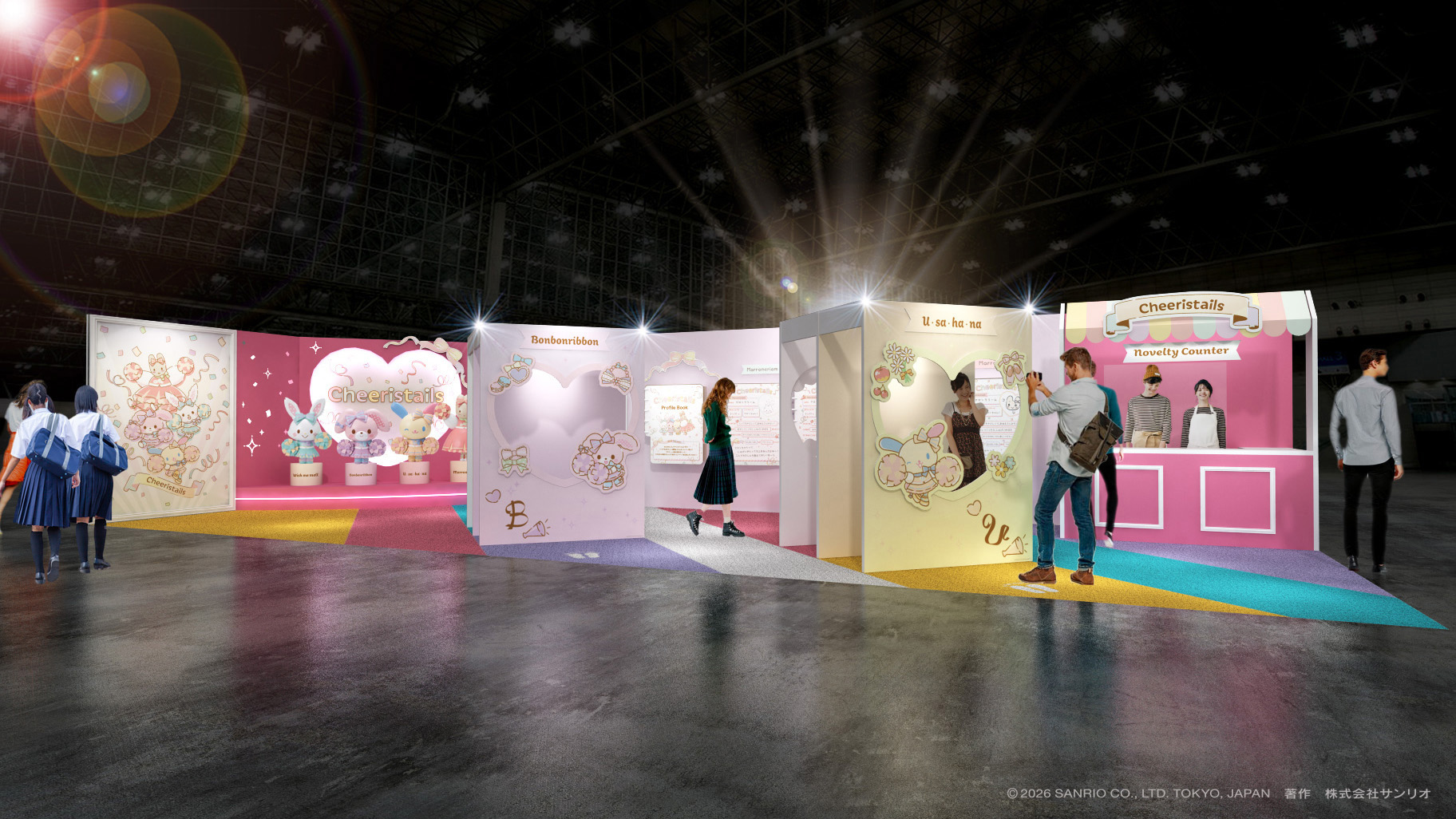 Cheeristails將登上「Sanrio Fes 2026」首次公開亮相！原創周邊商品2026年秋季登場