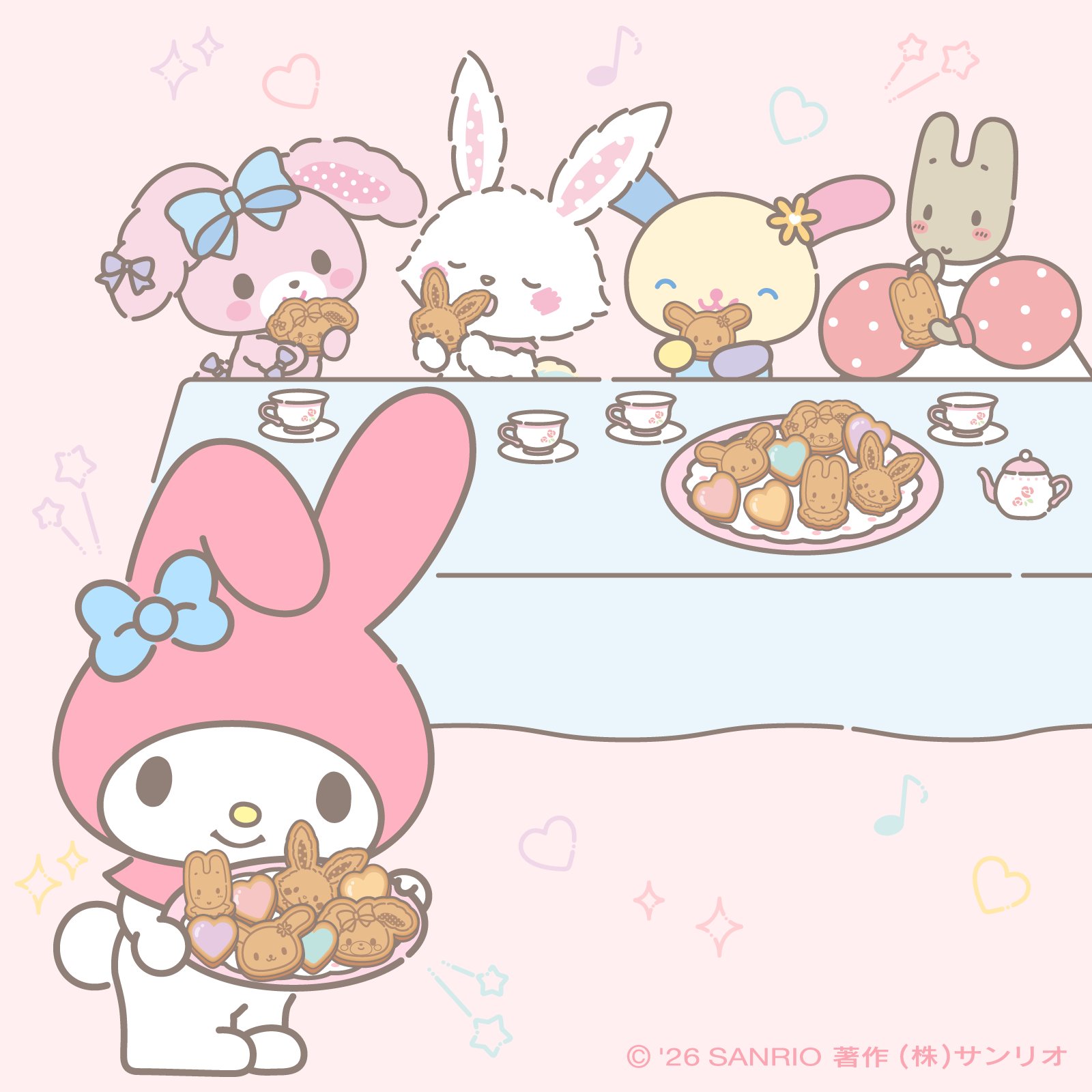 三麗鷗兔女團「Cheeristails」 x 美樂蒂