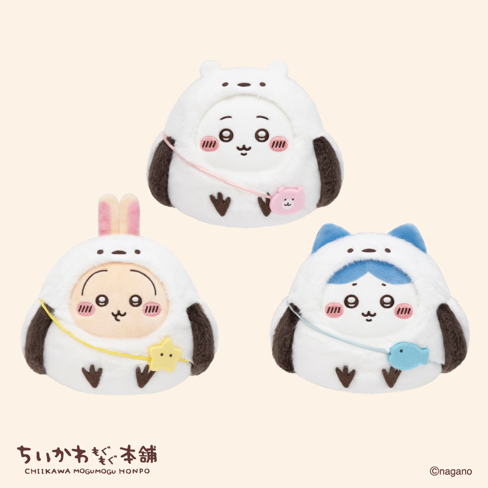 《吉伊卡哇 MOGUMOGU 本舖》小樽店限定周邊公開！島銀喉長尾山雀絨毛玩偶超吸睛
