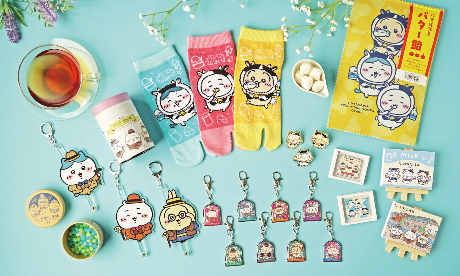 「吉伊卡哇 MOGUMOGU 本舗 小樽店」7月18日開幕日同步開賣限定周邊