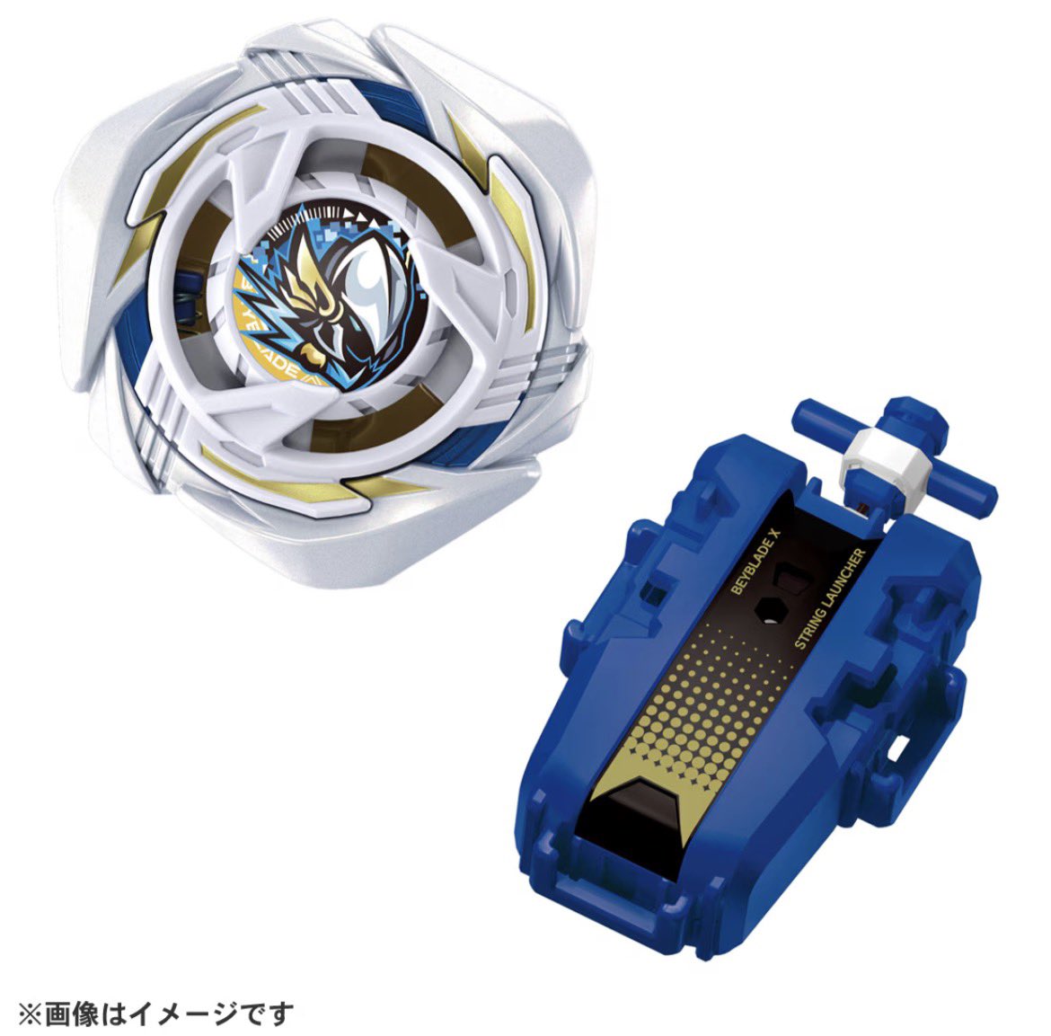 《戰鬥陀螺X》UX-20 榮耀女武神 LF 附贈特別版藍色拉線發射器