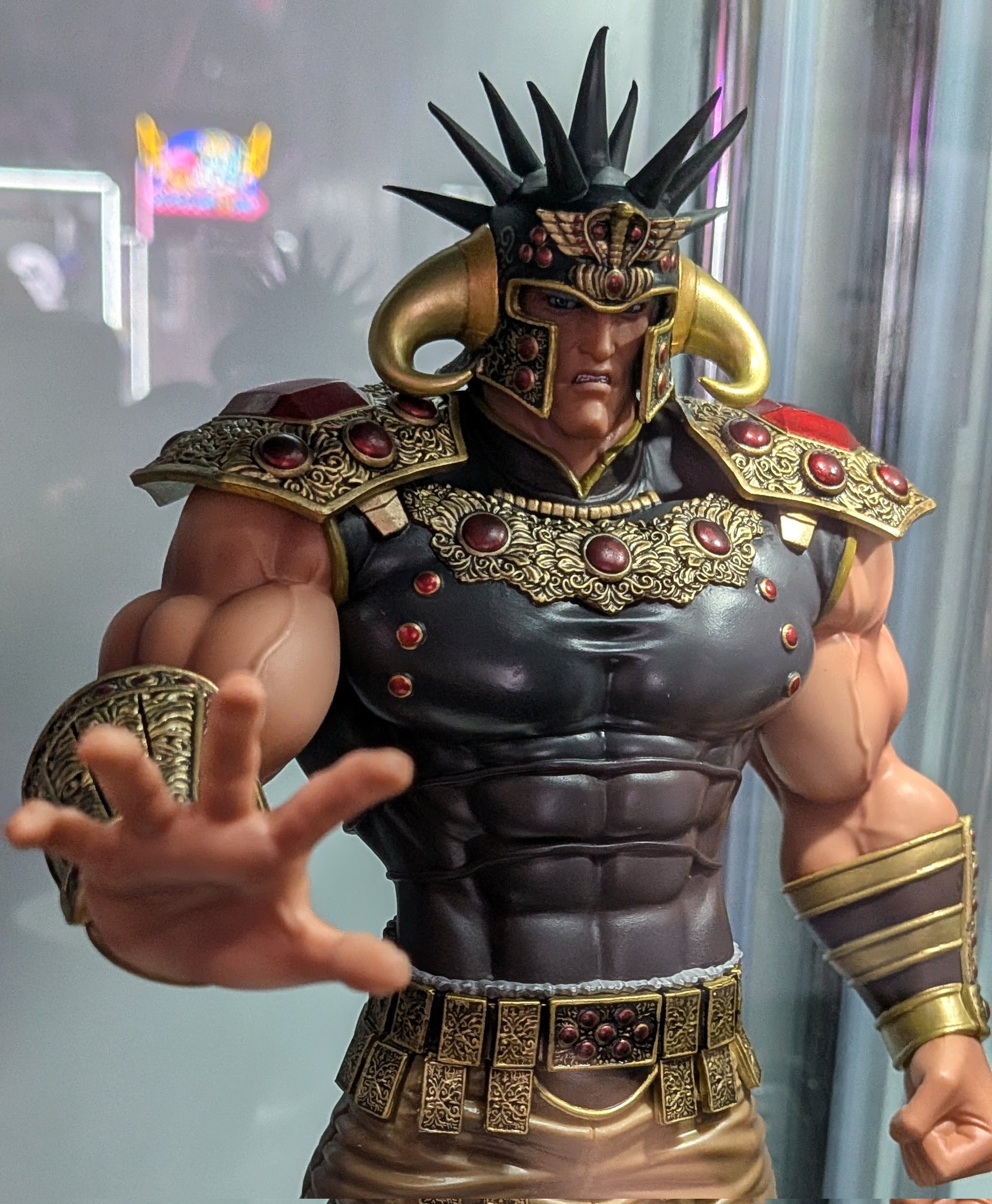 一番賞《北斗神拳 -FIST OF THE NORTH STAR-》最後賞 拳王拉歐 MASTERLISE模型實體照