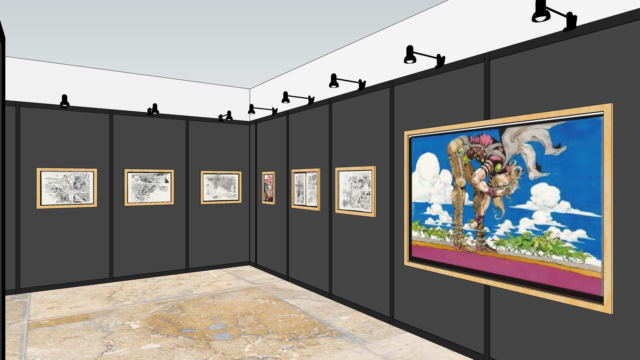 《飆馬野郎JoJo的奇妙冒險》複製原畫展名場面磅礡集結！集結六部歷代JoJo