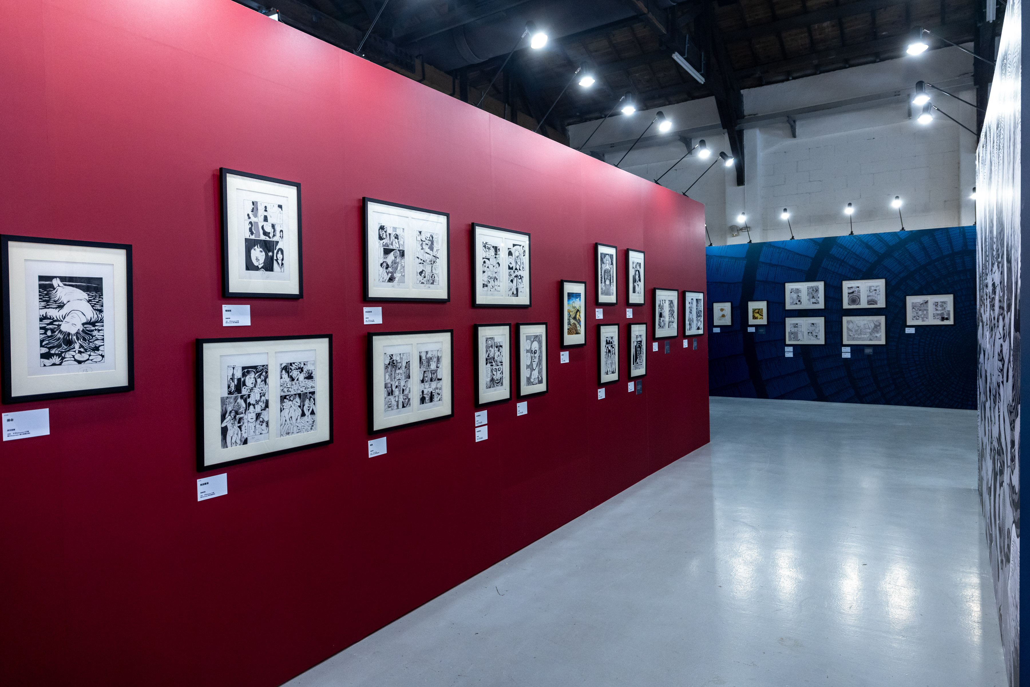 《伊藤潤二展 誘惑 JUNJI ITO EXHIBITION ENCHANTMENT》松菸登場