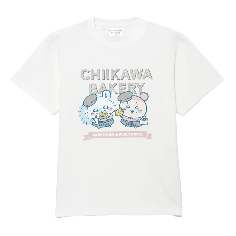 《Chiikawa Bakery 吉伊卡哇麵包店》限定T恤讓粉絲穿上麵包店日常