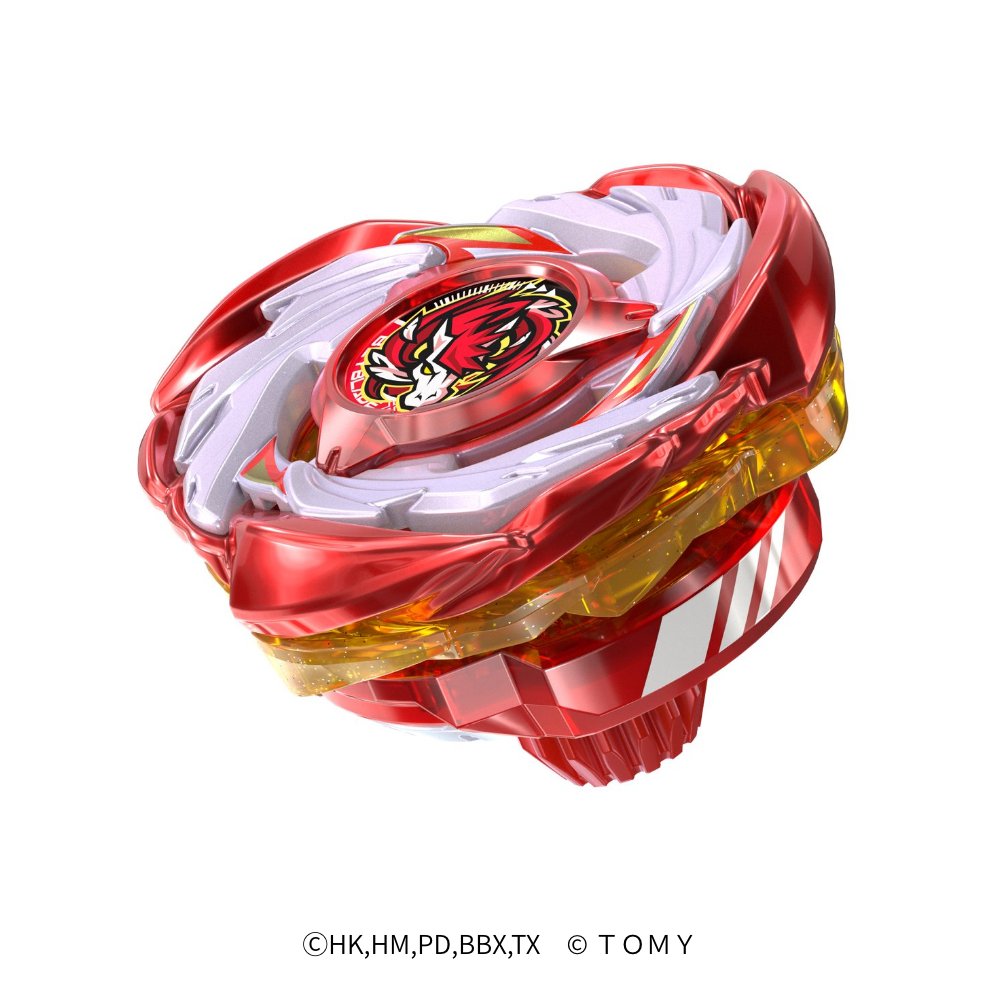 《BEYBLADE X 戰鬥陀螺X》CX-00 飛馬爆裂ATr 金屬塗裝紅色版