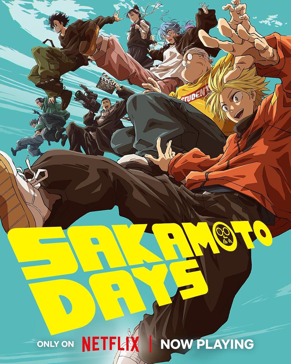 2025年播出的殺手動作喜劇風格動畫《SAKAMOTO DAYS 坂本日常》表現亮眼