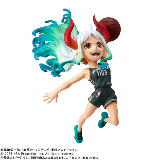 《ONE PIECE 海賊王 × NBA》WCF公仔 娜美 & 紐奧良鵜鶘