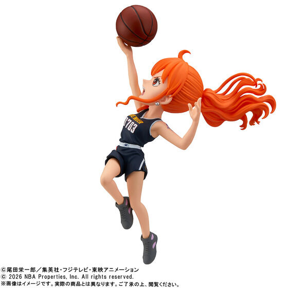 《ONE PIECE 海賊王 × NBA》WCF公仔 娜美 & 紐奧良鵜鶘