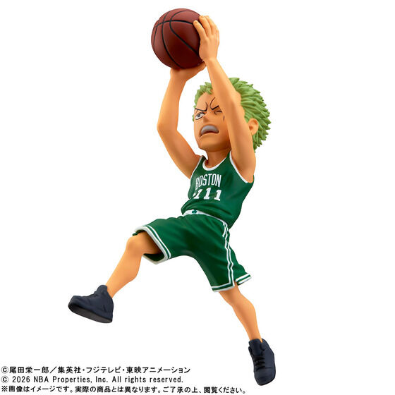 《ONE PIECE 海賊王 × NBA》索隆 & 波士頓塞爾提克 WCF公仔 