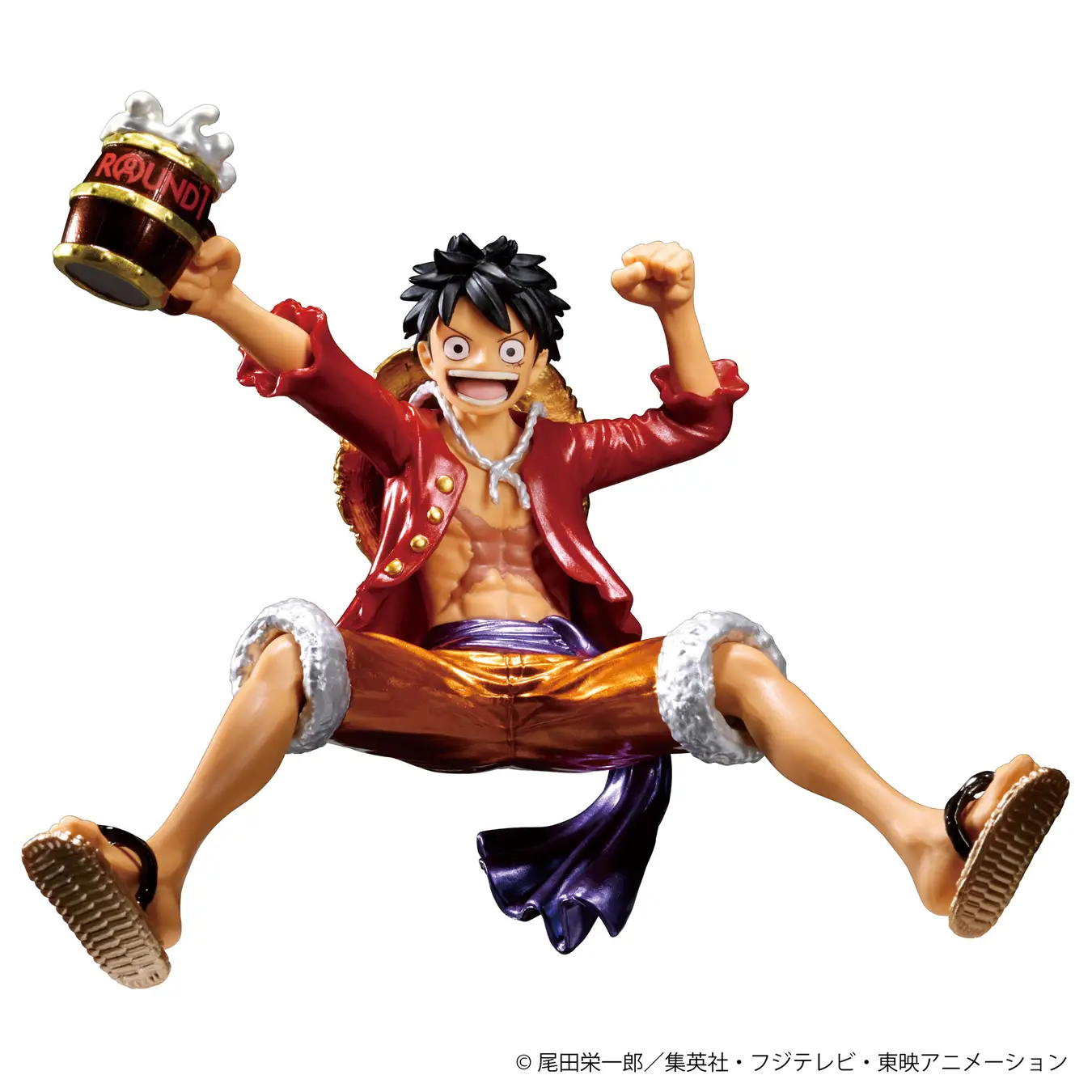 ROUND1 ×《ONE PIECE 海賊王》聯名 野郎們,開宴吧!!MONKEY.D.LUFFY SPECIAL版 特別版魯夫模型公仔