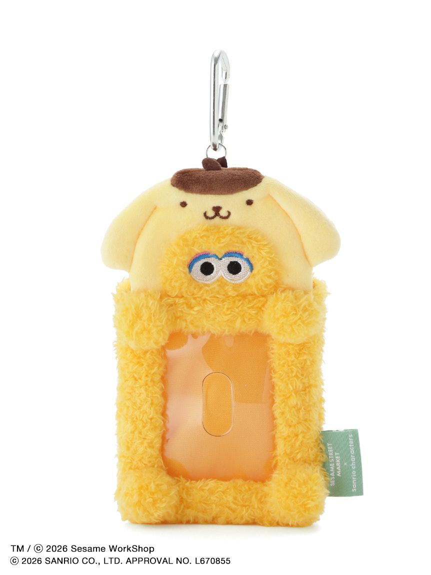 《三麗鷗 × SESAME STREET 芝麻街》聯名證件套 大鳥×布丁狗款