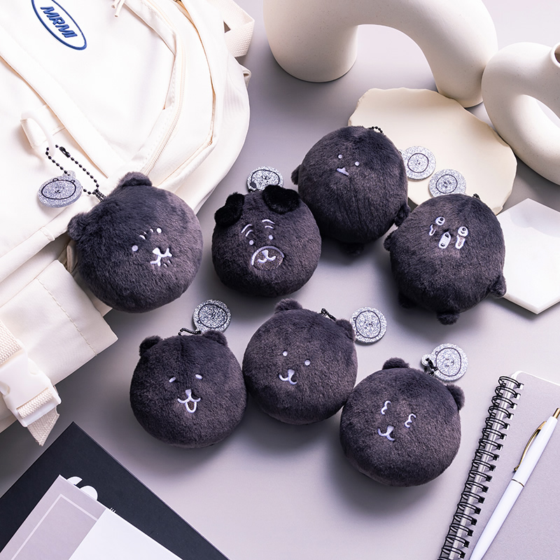 ふわもち!ブラックだらけ ぬいぐるみくじ