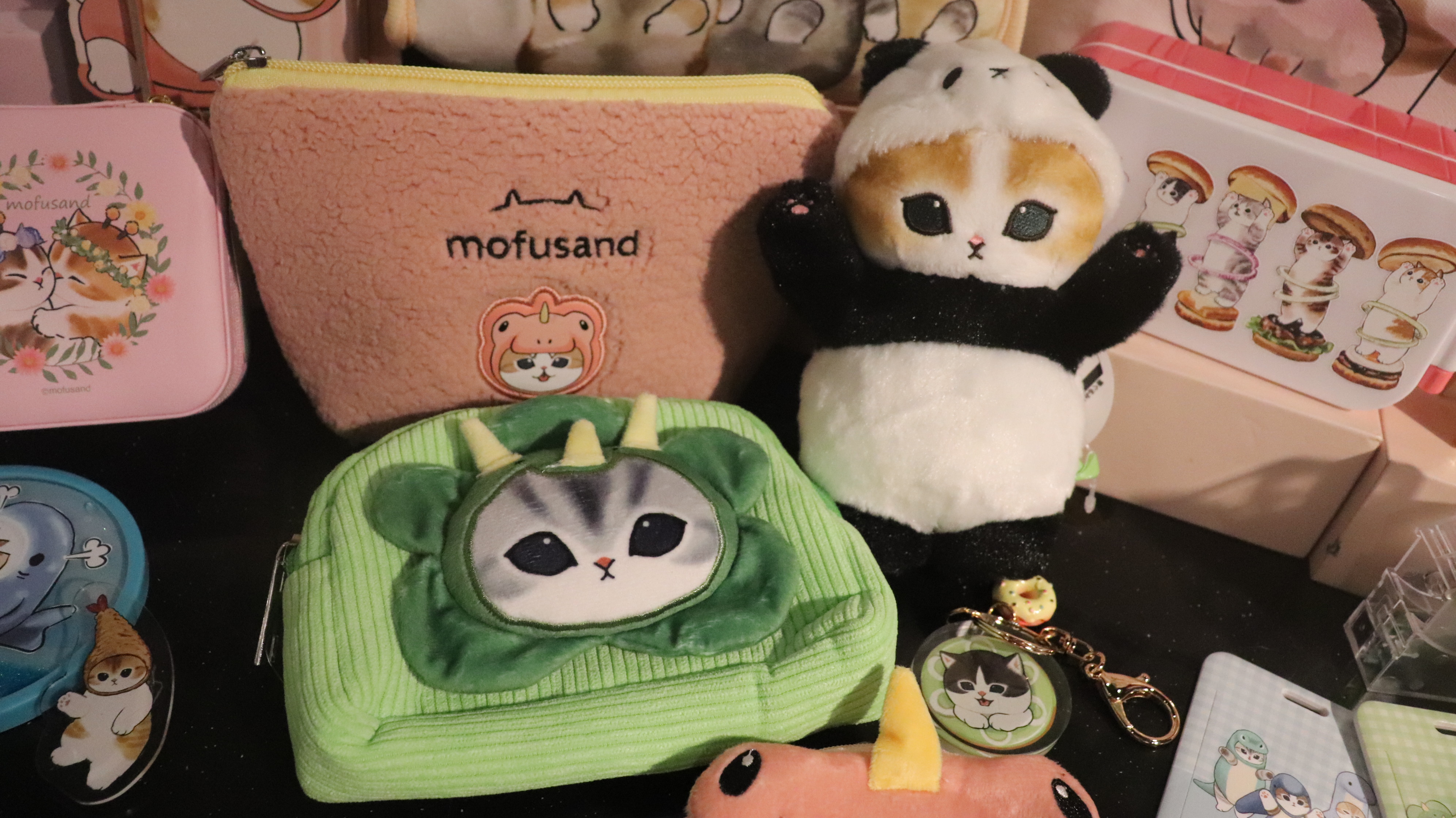 《mofusand 貓福珊迪》R79中山地下書街快閃店 絨毛吊飾、零錢包