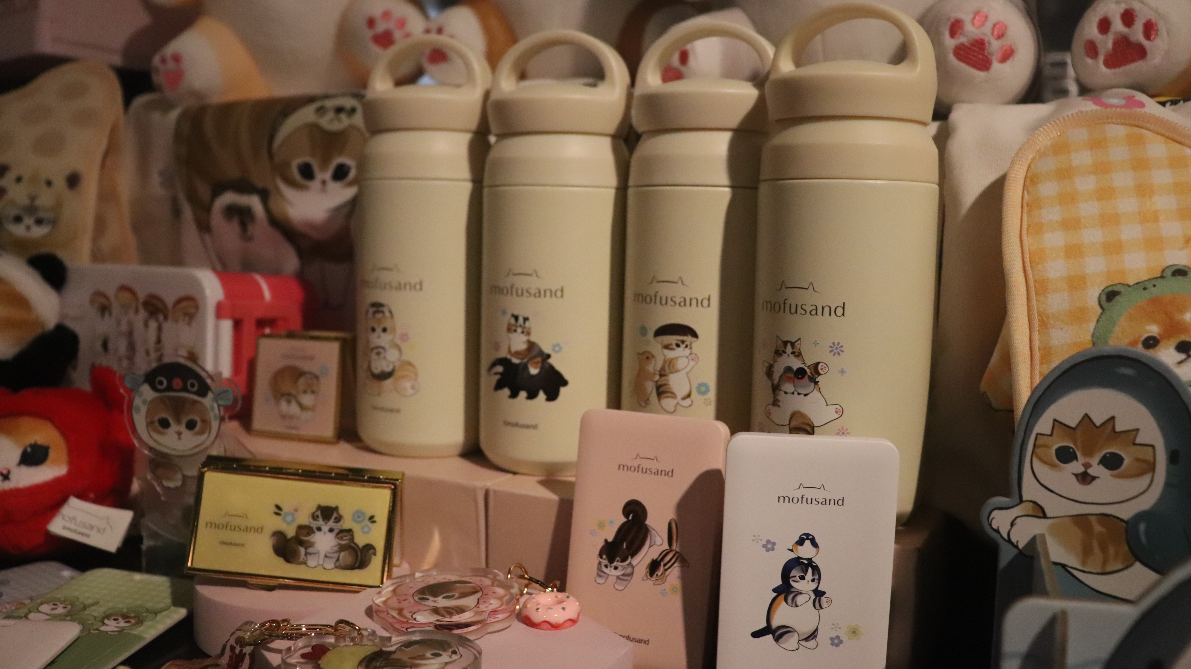 《mofusand 貓福珊迪》R79中山地下書街快閃店 鏡梳組 (全4款)