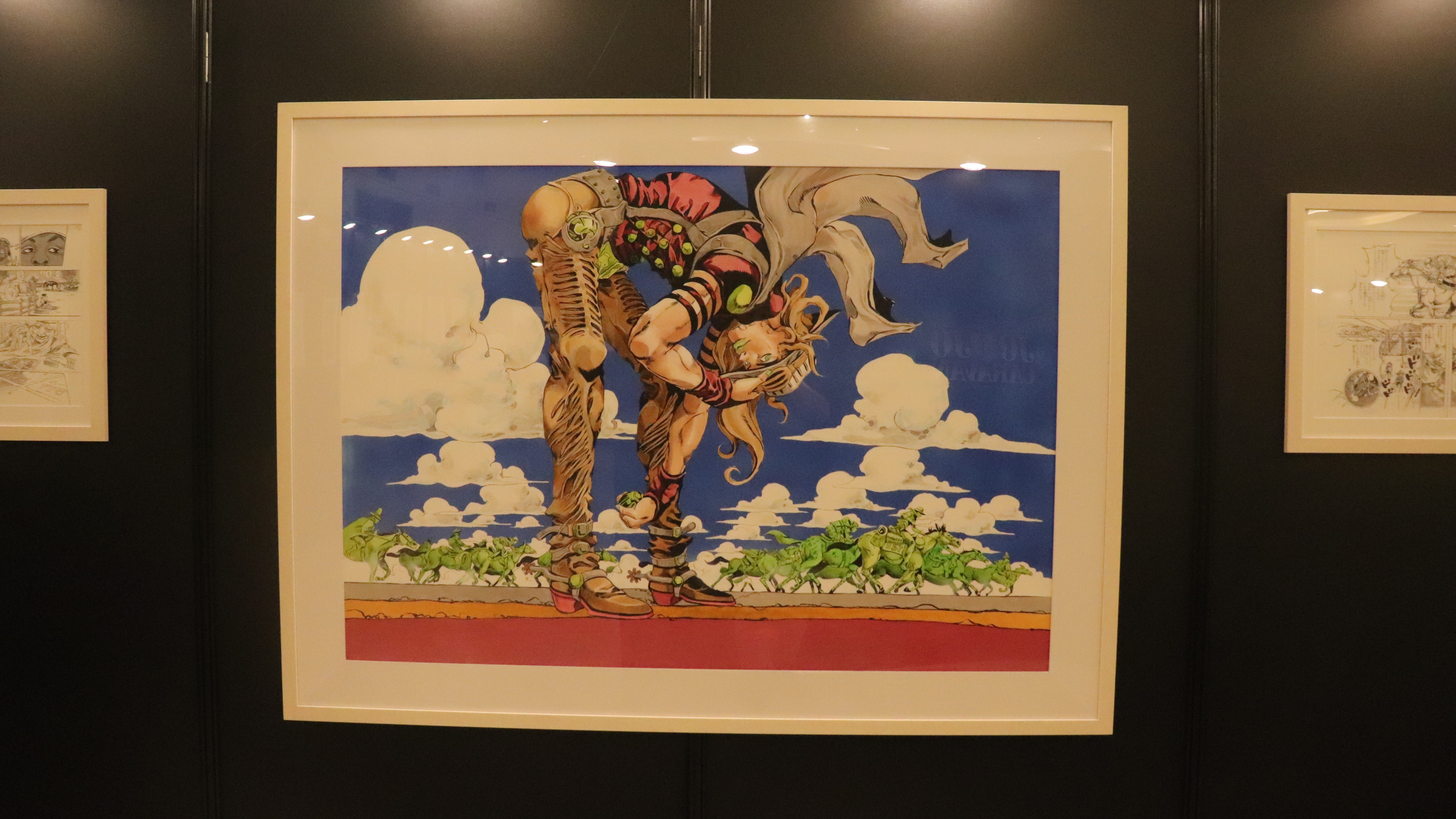 【oneone直擊】《飆馬野郎JoJo的奇妙冒險》複製原畫展名場面磅礡集結！集結六部歷代JoJo「宿命X對決」展現橫跨百年傳承
