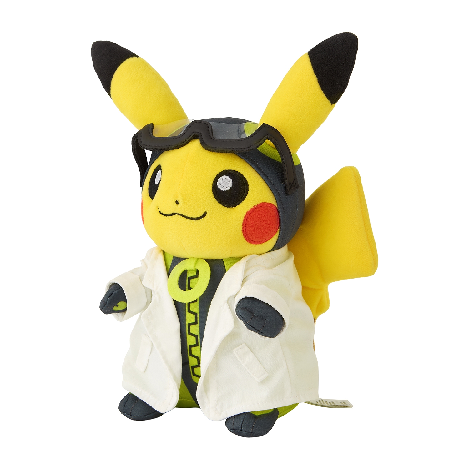《Pok&eacute;mon GO》10周年紀念 博士助手皮卡丘絨毛玩偶