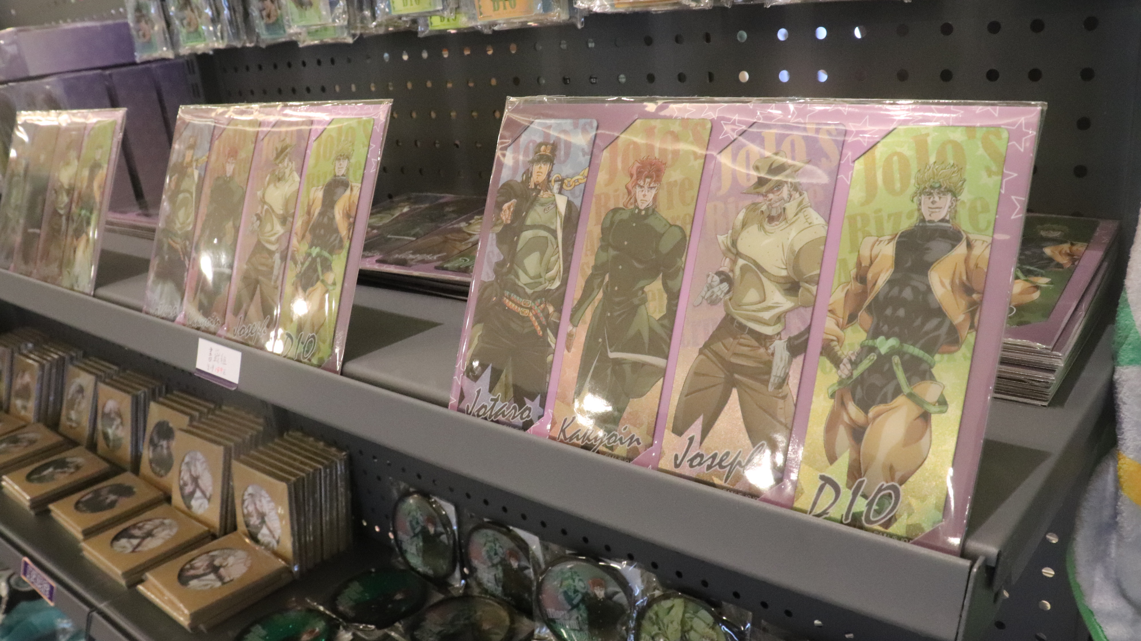 《JoJo的奇妙冒險 星塵遠征軍》快閃店 角色立牌區