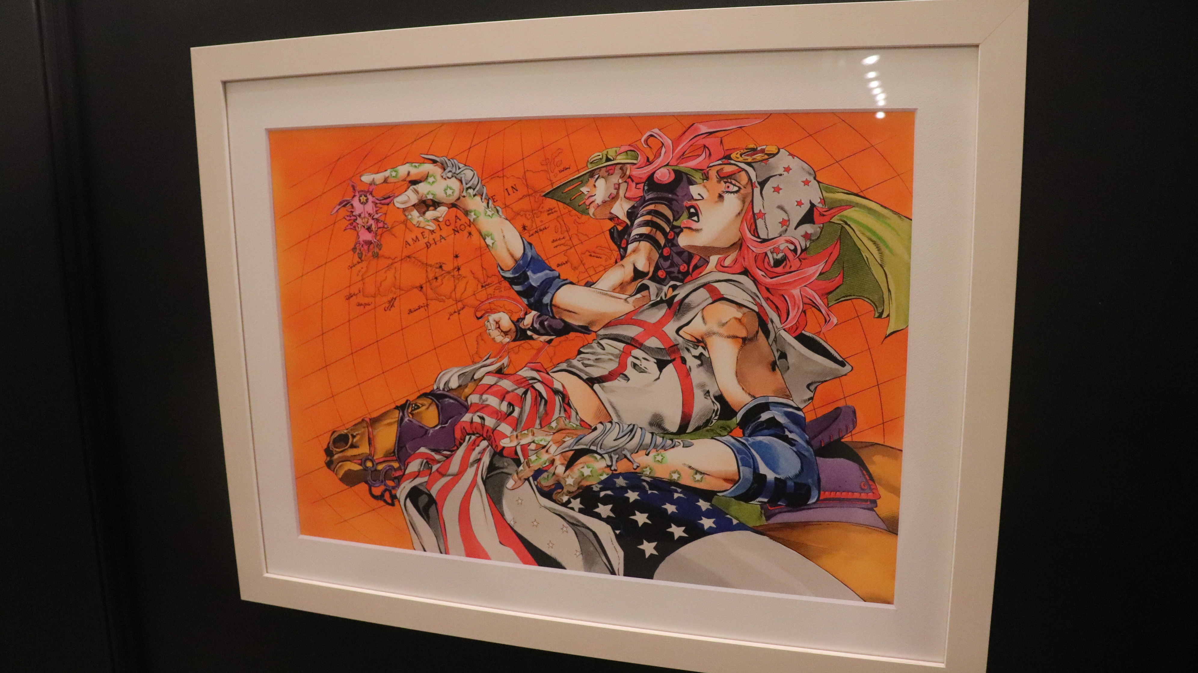 《JOJO的奇妙冒險》新光南西複製原畫展