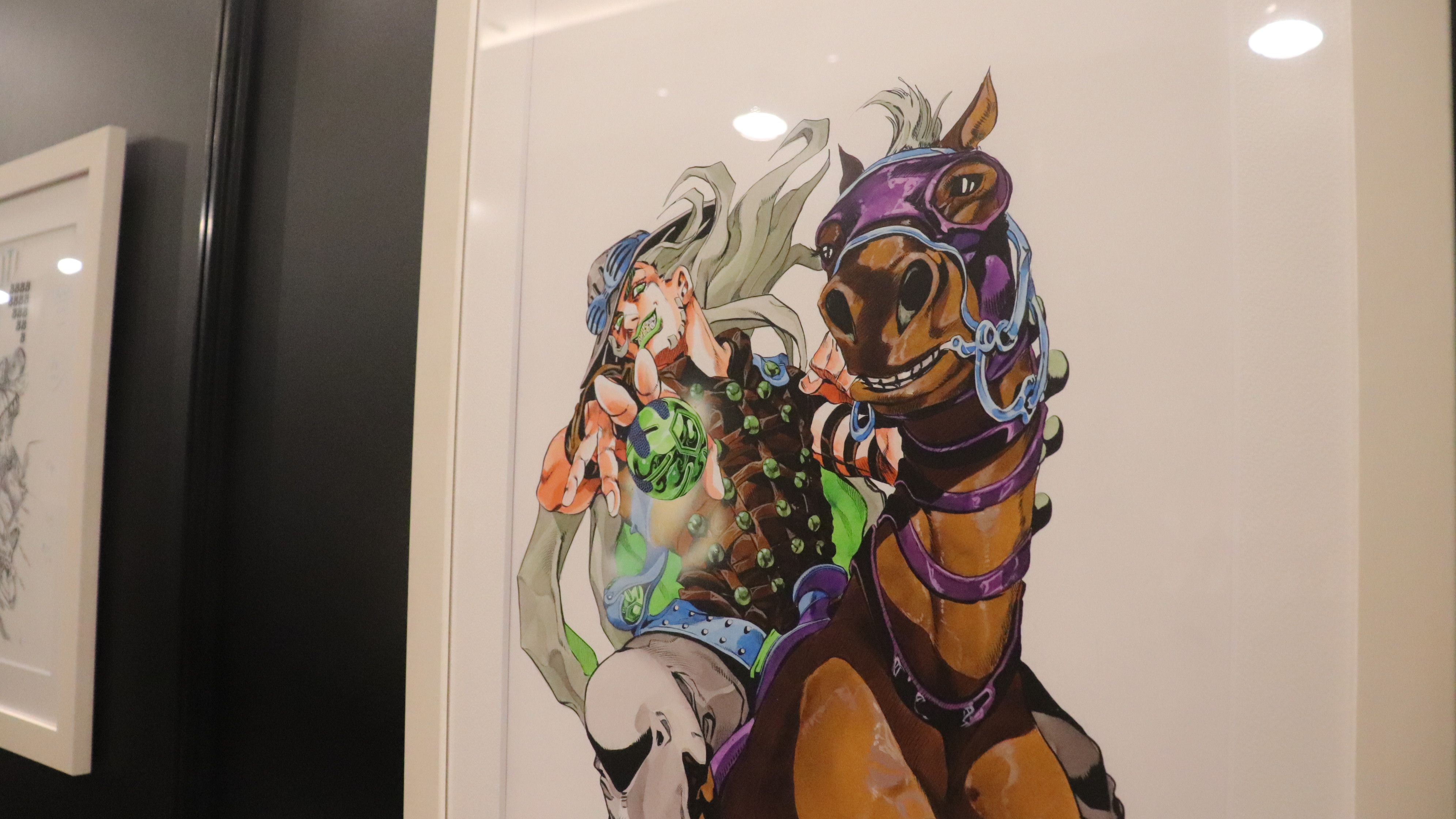 《飆馬野郎JoJo的奇妙冒險》複製原畫展名場面磅礡集結！
