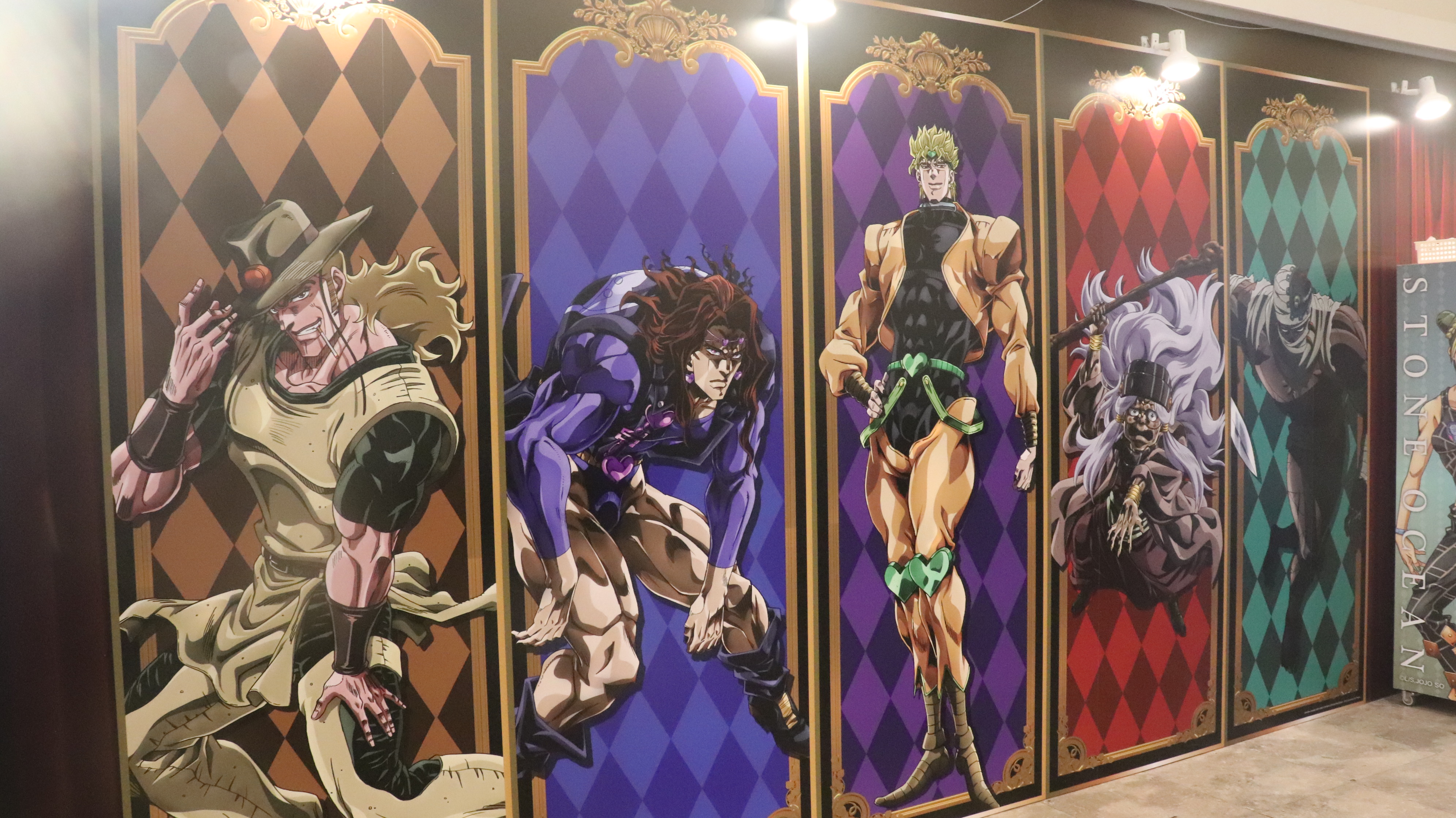 《JoJo的奇妙冒險 星塵遠征軍》快閃店7大史詩級打卡點 反派背景牆