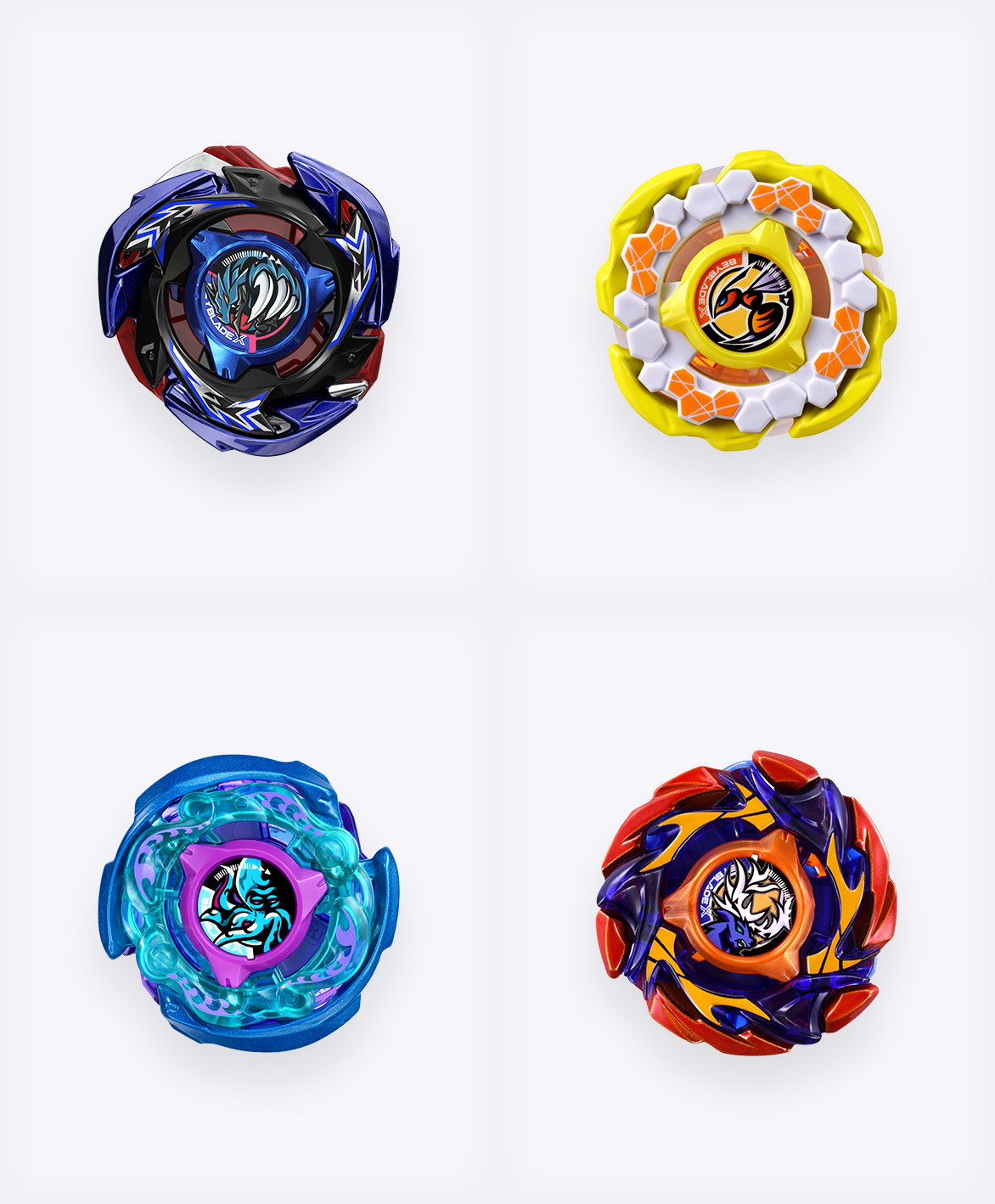《BEYBLADE X 戰鬥陀螺 X》四款CX-00新品性能定位一次比較