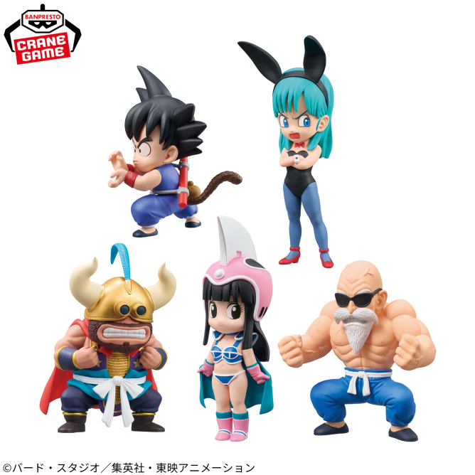 《七龍珠 World Collectable Figure 少年篇4》正式公開　五位經典角色重返最初冒險時光