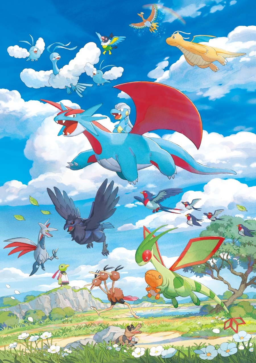 「Soaring Dreams 翱翔夢想」主題系列以夢想飛翔為靈感,描繪最溫暖的寶可夢故事