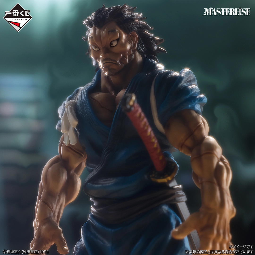 一番賞《刃牙～巨大的鼓動～》A賞 宮本武藏 MASTERLISE模型
