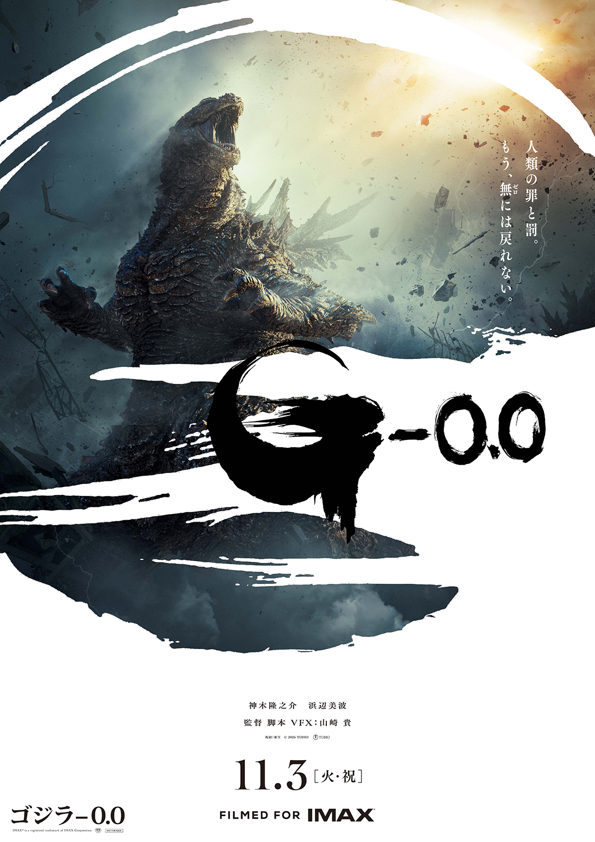 《哥吉拉-0.0》電影上映前官方周邊搶先曝光!2026版哥吉拉首度現身,DESKTOP MONSTER、公仔、限定商品一次公開