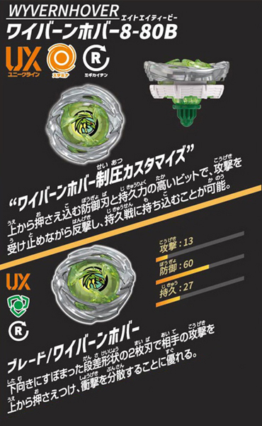 《戰鬥陀螺》UX-21 地獄幽冥三陀螺套組
