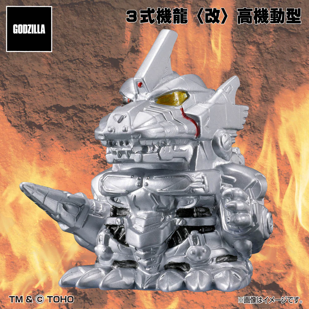 《哥吉拉》70周年迷你軟膠系列登場！PLEX《Mini Sofubi Chronicle：千禧怪獸大戰》正式開賣，燃燒哥吉拉、機龍改經典重現