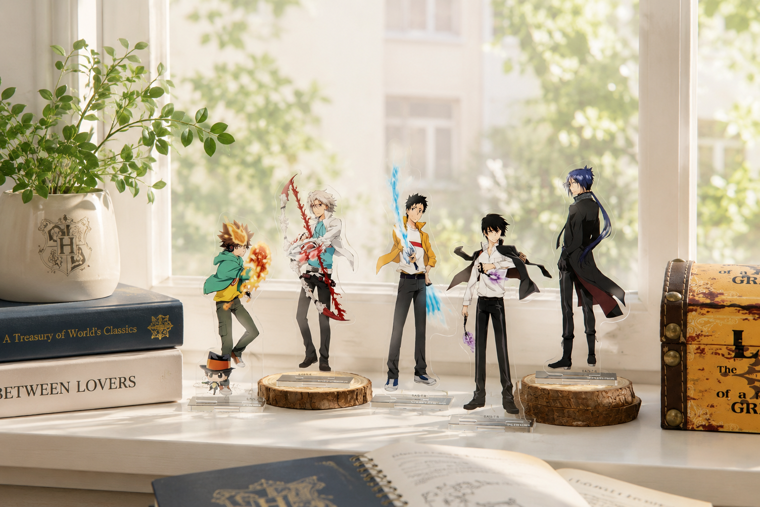 《家庭教師HITMAN REBORN!》夢時代快閃店 角色壓克力立牌