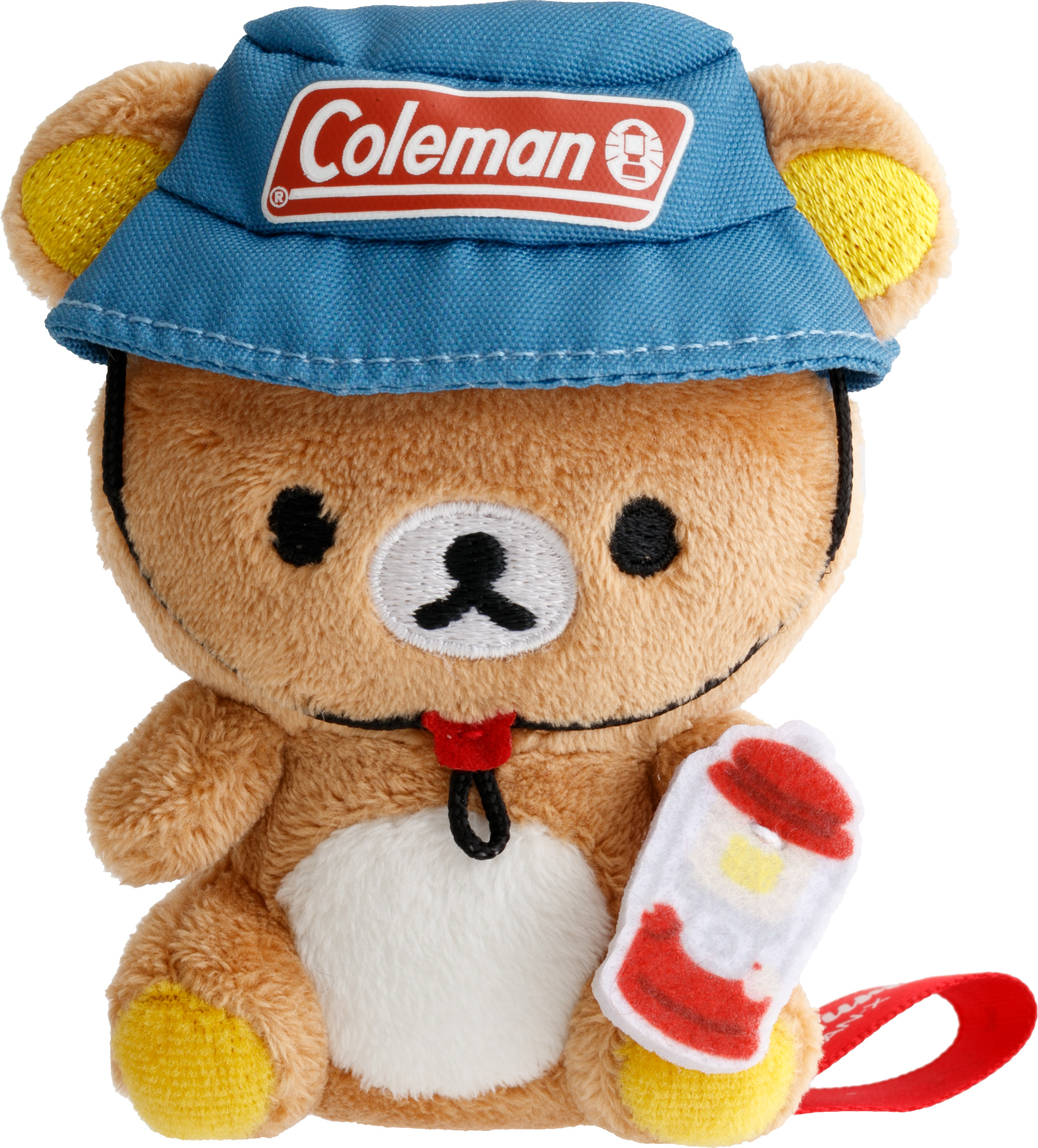《Rilakkuma 拉拉熊 × Coleman》聯名 拉拉熊掌上絨毛玩偶
