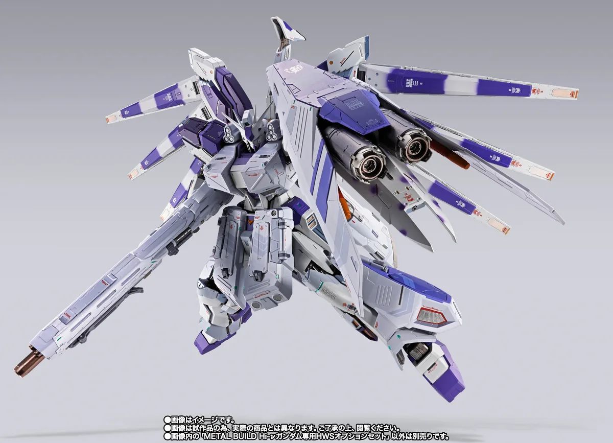 METAL BUILD 收藏玩家準備最後衝刺!BANDAI SPIRITS 宣布,《Hi-ν鋼彈專用 HWS 擴充套件》與《Hyper Mega Bazooka Launcher【METAL BUILD EXPO】》
